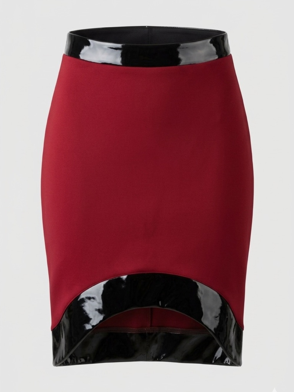 Stretch patent Skirt